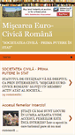 Mobile Screenshot of miscareaeurocivicaromana.blogspot.com