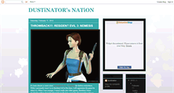 Desktop Screenshot of dustinatorsnation.blogspot.com
