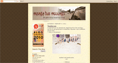 Desktop Screenshot of mangotreemusing.blogspot.com