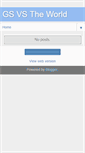 Mobile Screenshot of gsvstheworld.blogspot.com