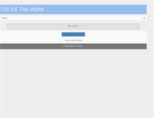 Tablet Screenshot of gsvstheworld.blogspot.com