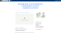 Desktop Screenshot of durhamconservativefuture.blogspot.com