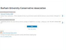 Tablet Screenshot of durhamconservativefuture.blogspot.com