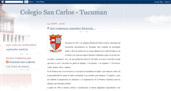 Desktop Screenshot of colegiosancarlos--tucuman.blogspot.com