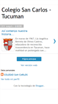 Mobile Screenshot of colegiosancarlos--tucuman.blogspot.com