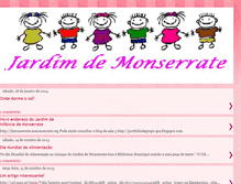 Tablet Screenshot of jardimdemonserrate.blogspot.com
