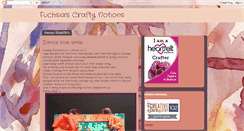 Desktop Screenshot of fuchsias-craftynotions.blogspot.com
