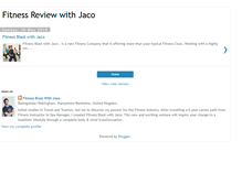 Tablet Screenshot of fitnessblastwithjaco.blogspot.com