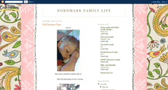 Desktop Screenshot of nordmarkfamily.blogspot.com