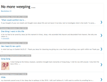 Tablet Screenshot of nomoreweeping.blogspot.com