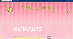 Desktop Screenshot of butikzahra88.blogspot.com