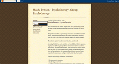 Desktop Screenshot of masha-penson-group-psychotherapy.blogspot.com