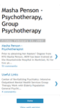 Mobile Screenshot of masha-penson-group-psychotherapy.blogspot.com