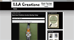 Desktop Screenshot of llacreations.blogspot.com