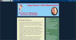 Desktop Screenshot of claus-schreibwerkstatt.blogspot.com