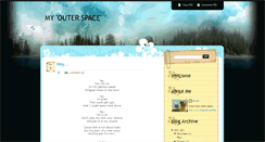 Desktop Screenshot of outerspaciey.blogspot.com