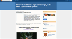 Desktop Screenshot of bireyselsilahsizlanma.blogspot.com