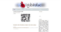Desktop Screenshot of igbadu.blogspot.com