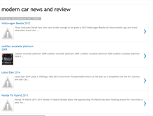 Tablet Screenshot of carnewsnreview.blogspot.com