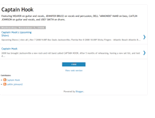 Tablet Screenshot of captnhookband.blogspot.com
