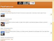 Tablet Screenshot of parapuertorros.blogspot.com