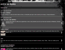 Tablet Screenshot of entreosdedos.blogspot.com