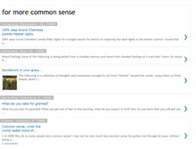 Tablet Screenshot of formorecommonsense.blogspot.com