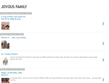 Tablet Screenshot of joyousfamily.blogspot.com