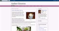 Desktop Screenshot of ambergreaves.blogspot.com