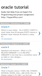 Mobile Screenshot of oracletutorials.blogspot.com