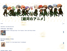 Tablet Screenshot of ginganoanime.blogspot.com