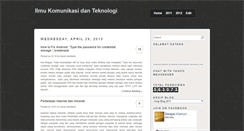 Desktop Screenshot of belajar-komunikasi.blogspot.com