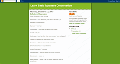 Desktop Screenshot of learn-basic-japanese-language.blogspot.com