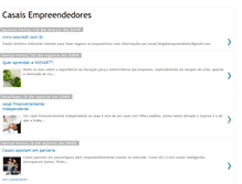 Tablet Screenshot of casaisempreendedores.blogspot.com