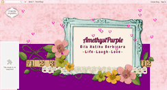 Desktop Screenshot of amethystpurple93.blogspot.com