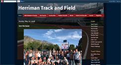 Desktop Screenshot of herrimantrack.blogspot.com