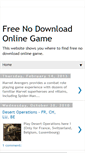 Mobile Screenshot of freenodownloadonlinegame.blogspot.com