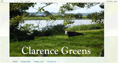 Desktop Screenshot of clarencegreens.blogspot.com