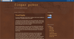 Desktop Screenshot of fingazpoker.blogspot.com