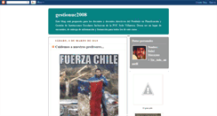 Desktop Screenshot of gestionuc2008.blogspot.com
