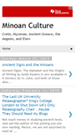 Mobile Screenshot of minoanculture.blogspot.com