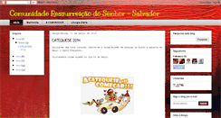 Desktop Screenshot of comunidaderessurreicaodosenhor.blogspot.com