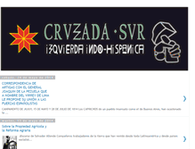 Tablet Screenshot of cruzadasur.blogspot.com