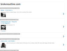 Tablet Screenshot of brokenoutline.blogspot.com