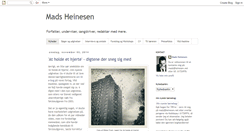 Desktop Screenshot of madsheinesen.blogspot.com