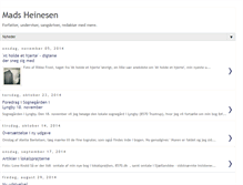 Tablet Screenshot of madsheinesen.blogspot.com