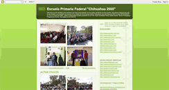 Desktop Screenshot of primariachihuahua2000.blogspot.com