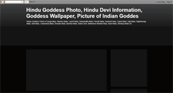 Desktop Screenshot of hindugoddessphoto.blogspot.com