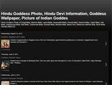 Tablet Screenshot of hindugoddessphoto.blogspot.com