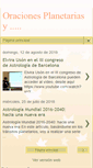 Mobile Screenshot of oracionesplanetarias.blogspot.com